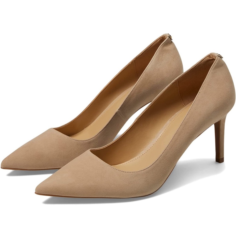 Michael Kors Alina Flex Pump Camel Suede | size: 8 M